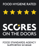 5 Star Rated food hygeine